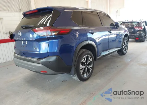 2021 Nissan Rogue Sv Fwd from USA, damaged, VIN 5N1AT3BA0MC802096